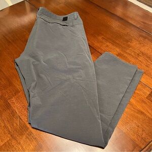 Vuori Pants Mens 36 Gray Aim Chino Stretch Preppy Performance Golf Active V431